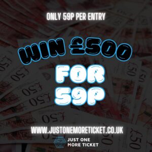 Win £500 for 59p
