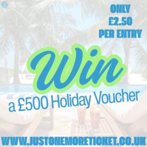 Win a £500 voucher towards a holiday
