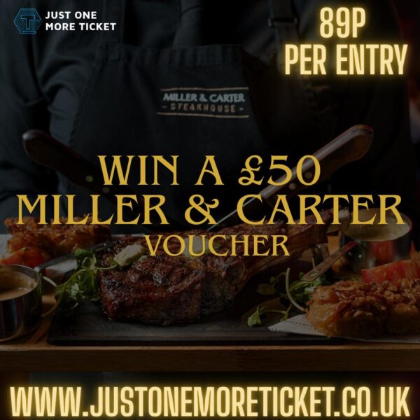 Win a £50 Miller & Carter voucher