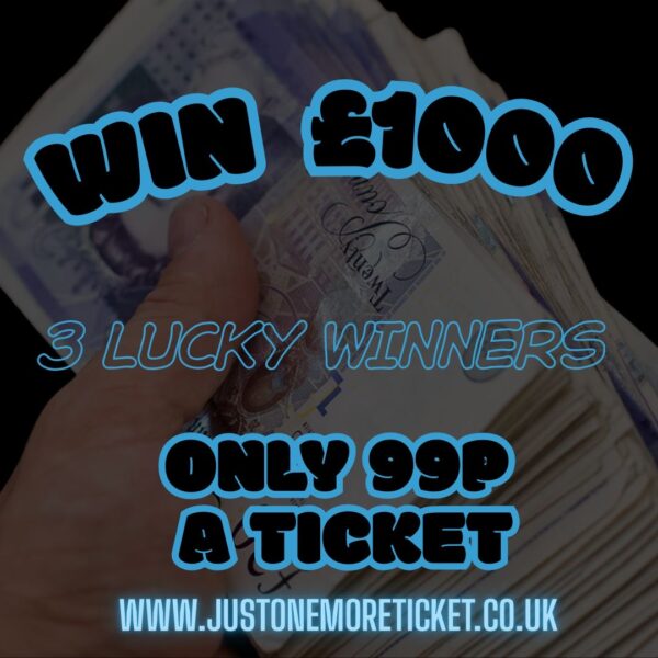 THREE WINNERS win a grand !!