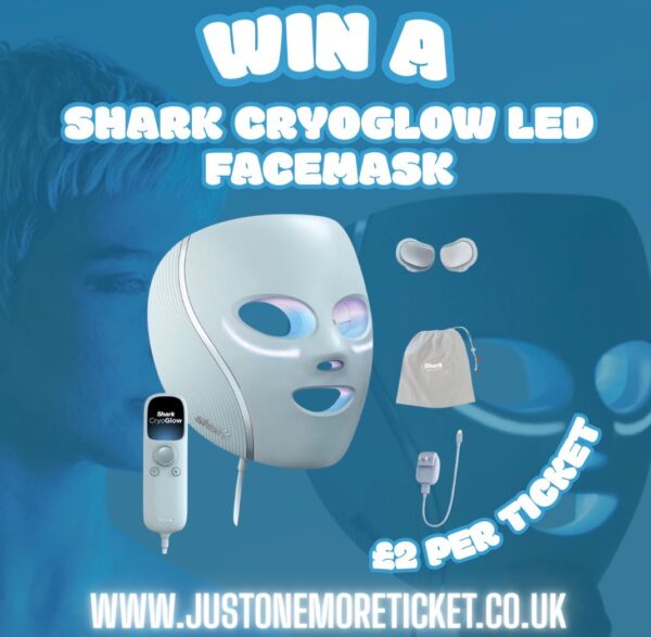 Win A Shark Cryoglow LED Facemask